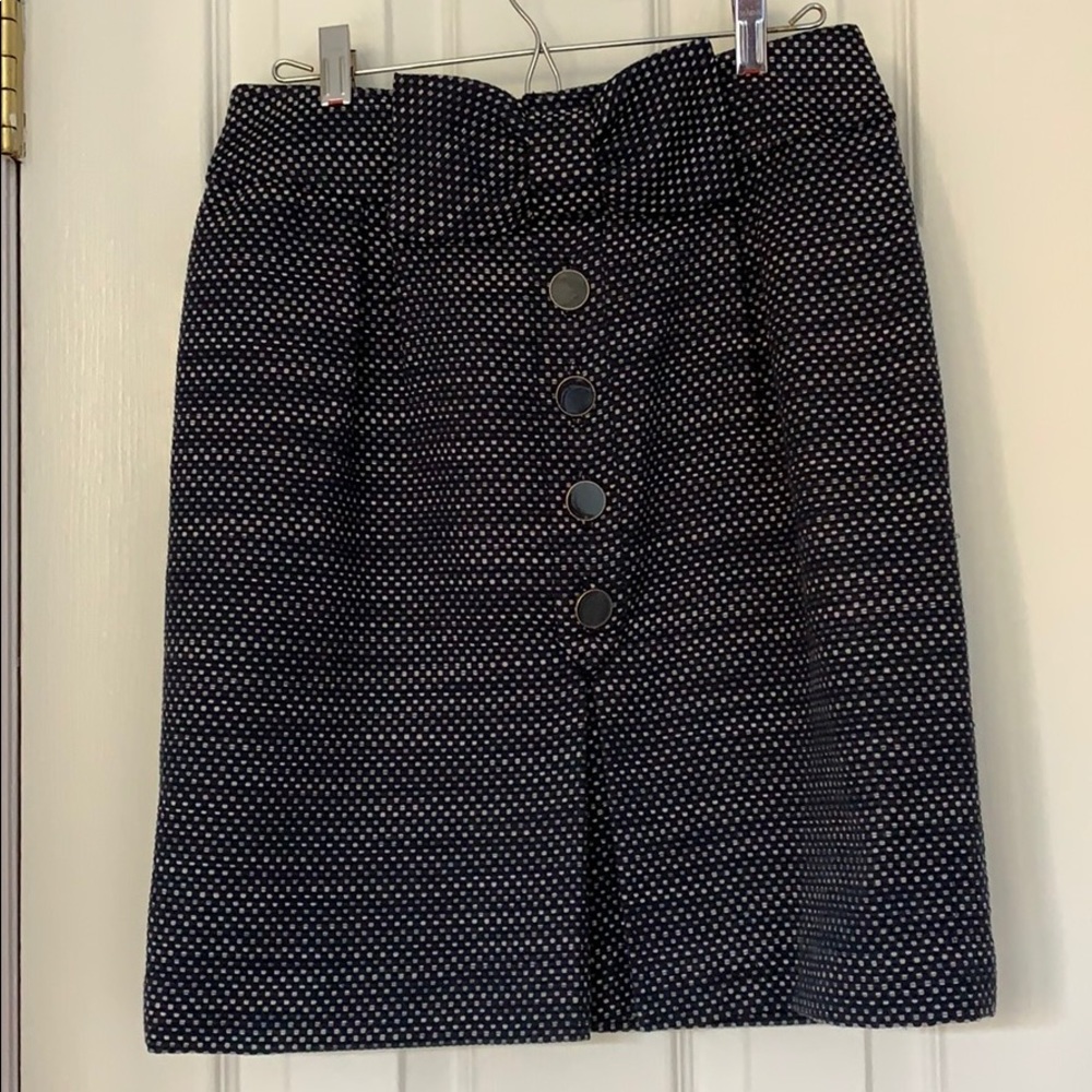 Anthropologie tweed skirt
